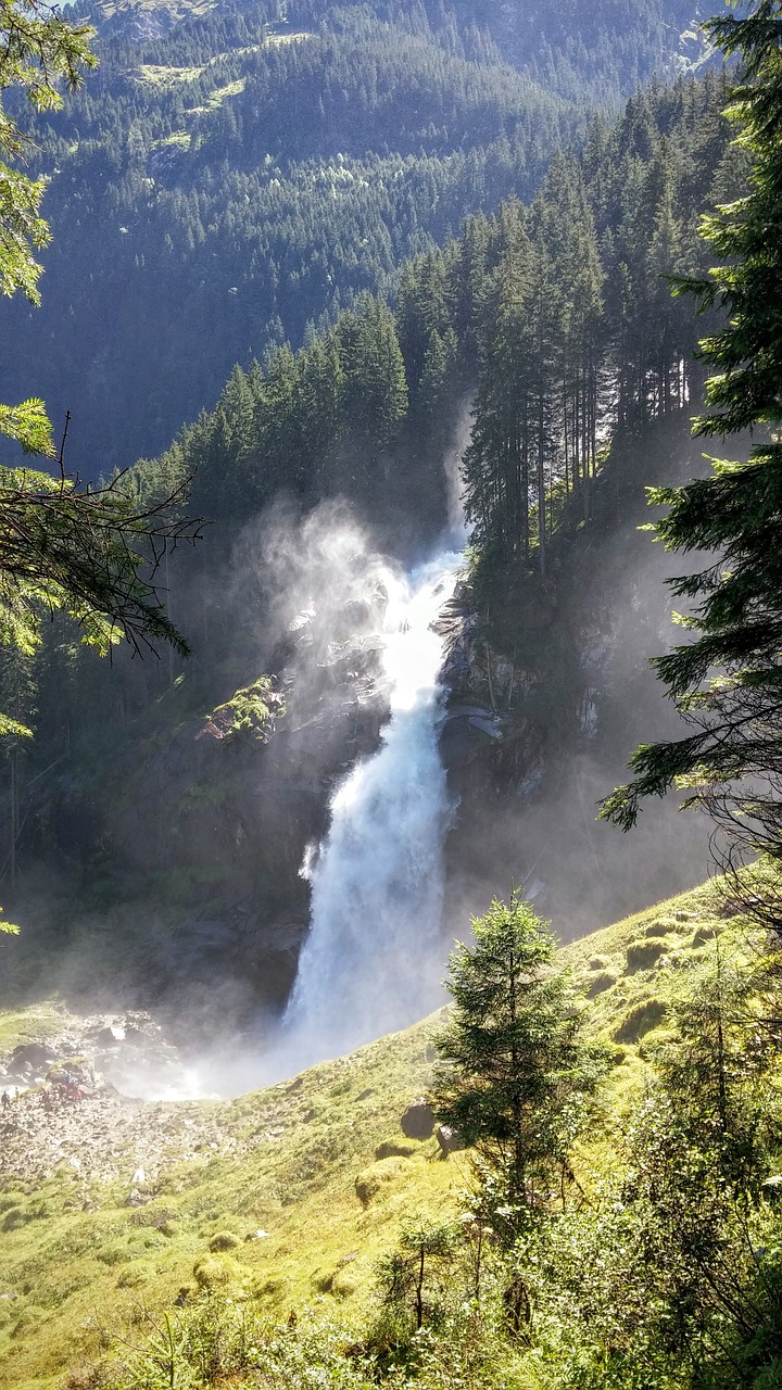 Krimml, Krioklys, Vanduo, Gamta, Pinzgau, Salzburg, Austria, Nemokamos Nuotraukos,  Nemokama Licenzija