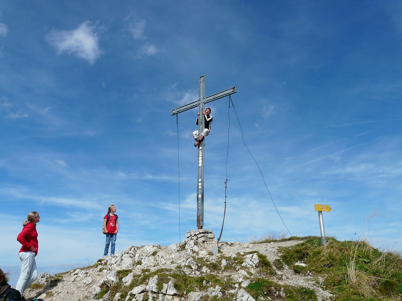 Krinnenspitze, Aukščiausiojo Lygio Susitikimas, Alpių, Viršūnių Susitikimas, Žygiai, Dangus, Bergtour, Kalnuose, Pertrauka, Kalnas