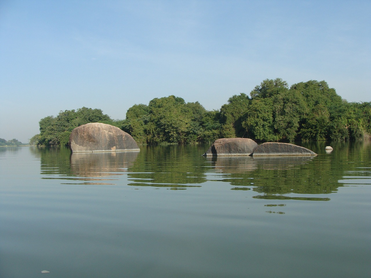 Krishna Upė, Raichur, Karnataka, Indija, Uolingas Palikimas, Granitas, Akmenys, Atodūs, Nemokamos Nuotraukos,  Nemokama Licenzija