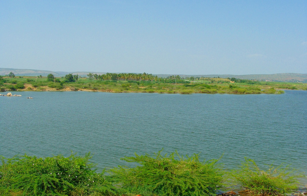 Krishna Upė, Griuvėsiai, Bagalkot, Karnataka, Indija, Vanduo, Nemokamos Nuotraukos,  Nemokama Licenzija