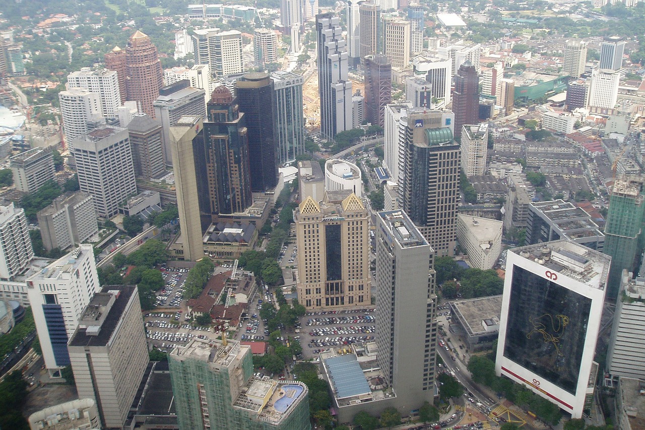Kuala Lumpur, Malaizija, Dangoraižis, Pastatas, Asija, Miestas, Bokštai Dvyniai, Aukštas, Architektūra, Nemokamos Nuotraukos