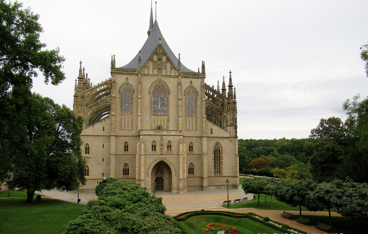 Kutna Hora, Barbaros Bažnyčios Katedra, Parkas, Nemokamos Nuotraukos,  Nemokama Licenzija