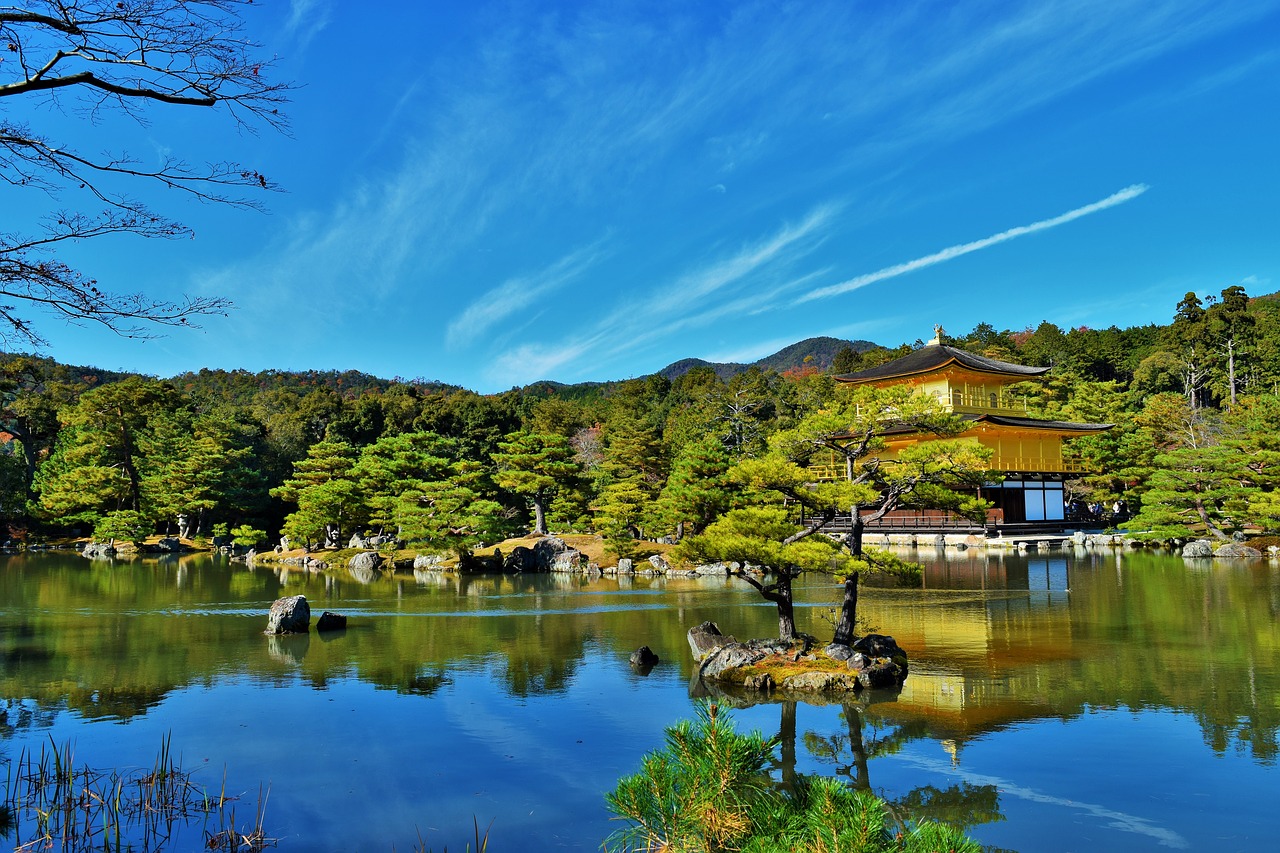 Kyoto, Auksinė Šventykla, Kinkaku-Ji, Japonija, Nemokamos Nuotraukos,  Nemokama Licenzija
