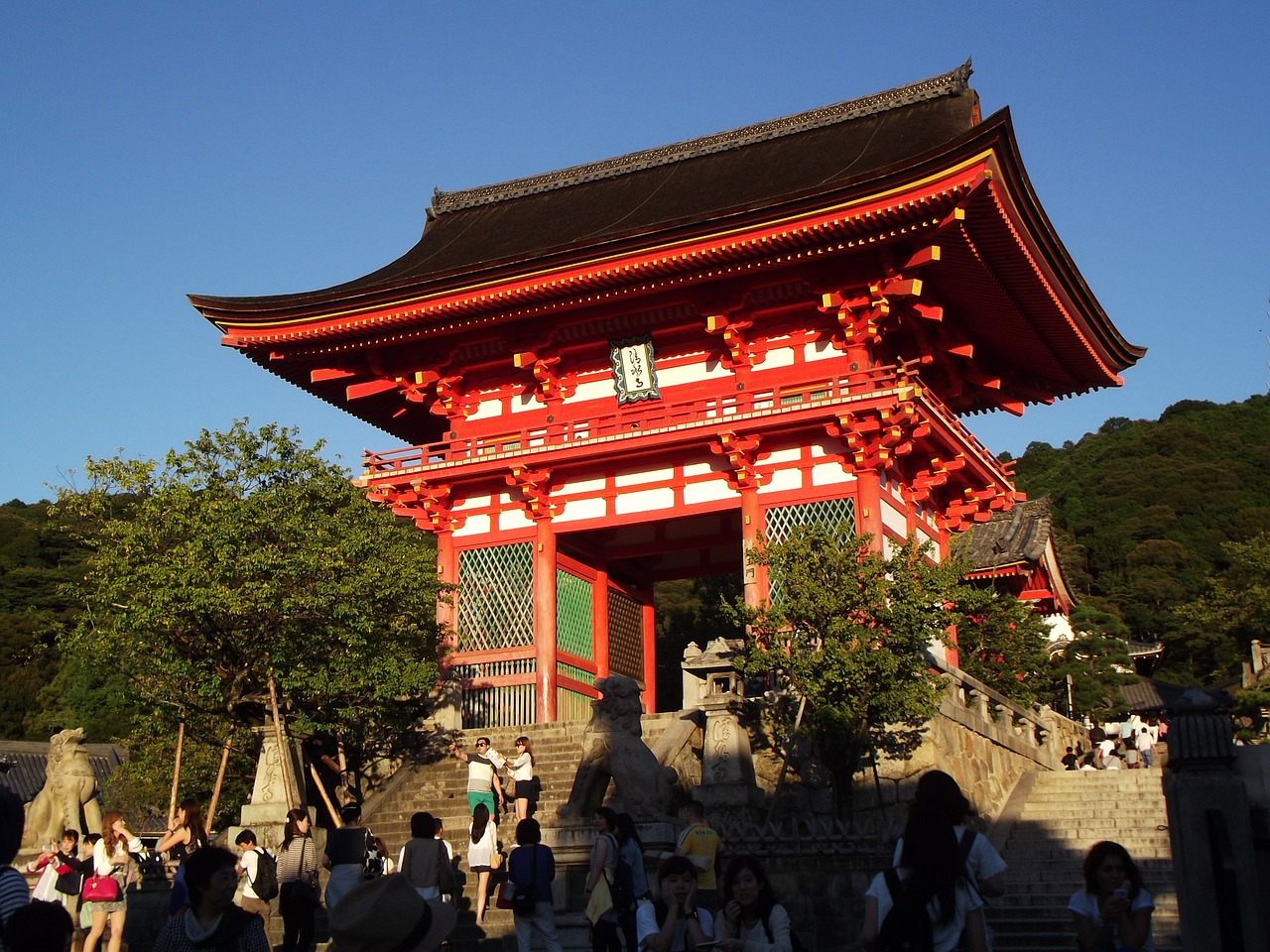 Kyoto, Pagoda, Japonija, Japanese, Šventykla, Šventykla, Budizmas, Vartai, Įėjimas, Asian