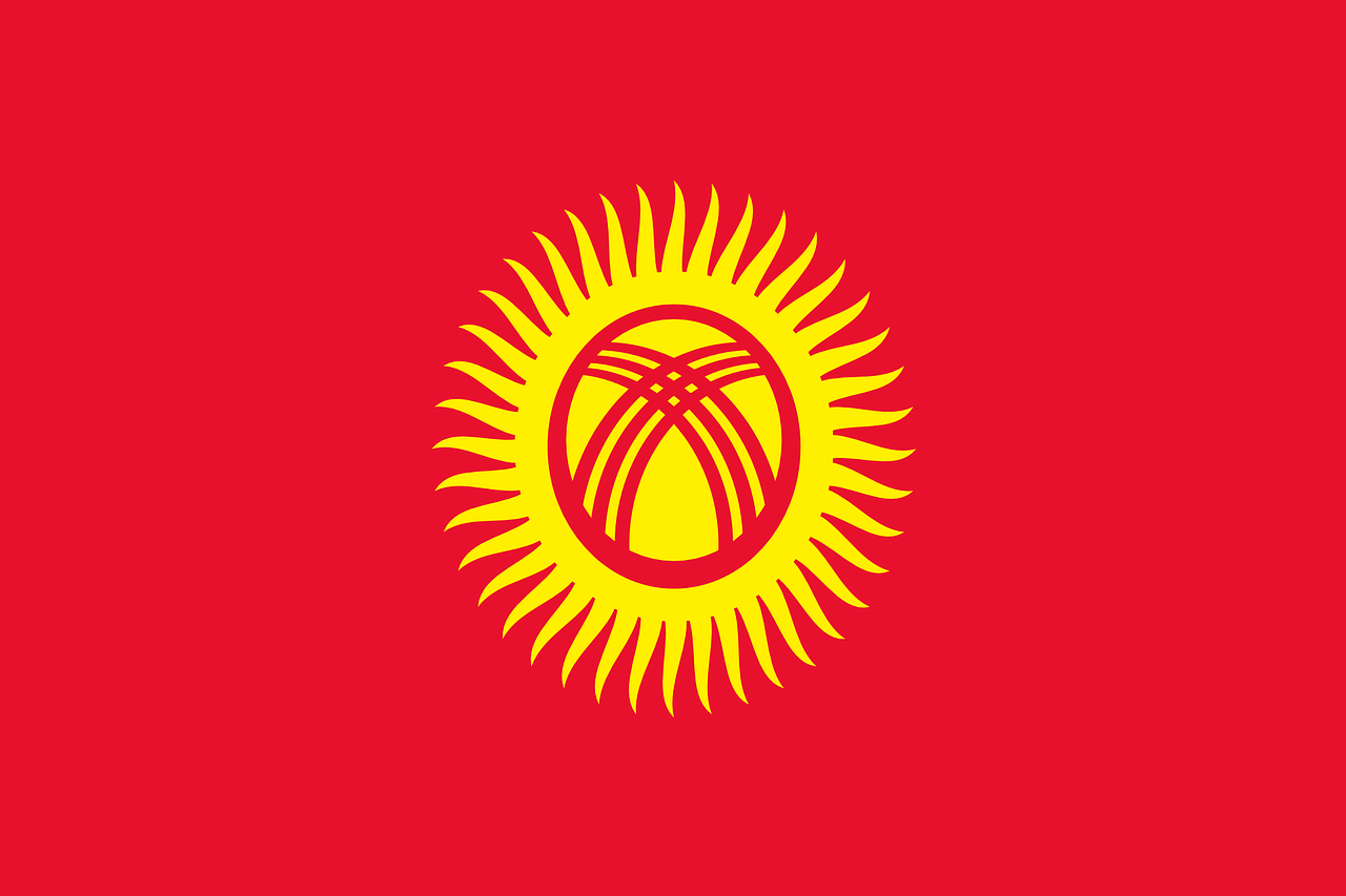 Kirgizija, Vėliava, Tautinė Vėliava, Tauta, Šalis, Ženminbi, Simbolis, Nacionalinis Ženklas, Valstybė, Nacionalinė Valstybė