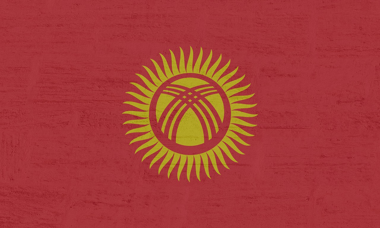 Kirgizija, Vėliava, Vėliavos, Raudona, Nemokamos Nuotraukos,  Nemokama Licenzija