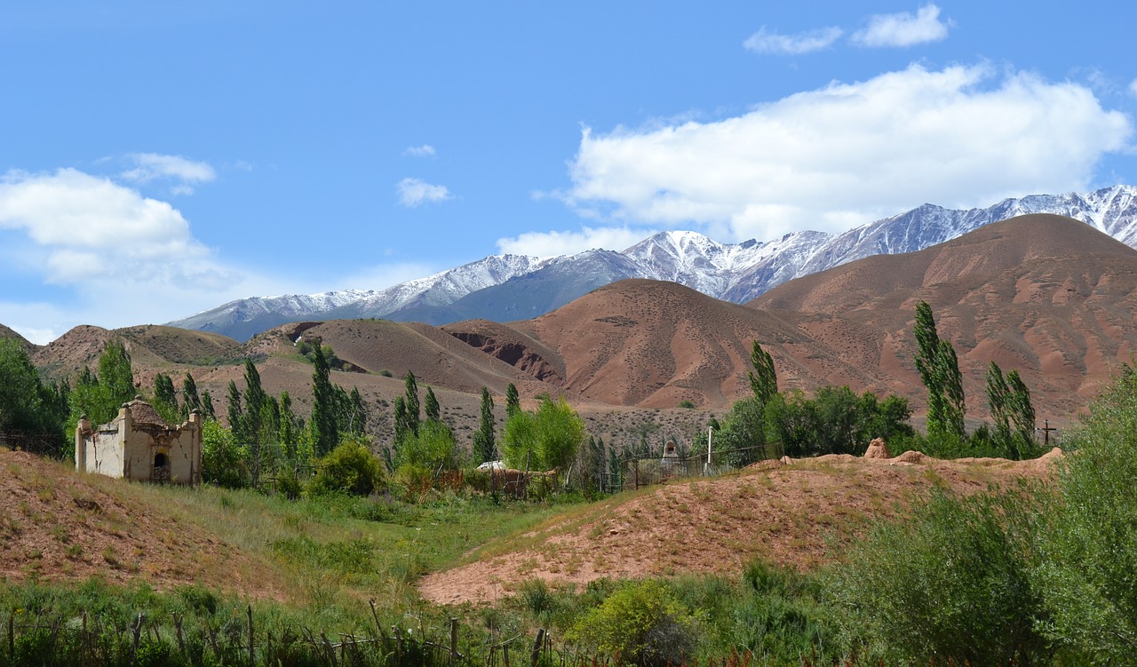 Kirgizija, Kalnai, Sniegas, Slėnis, Nemokamos Nuotraukos,  Nemokama Licenzija