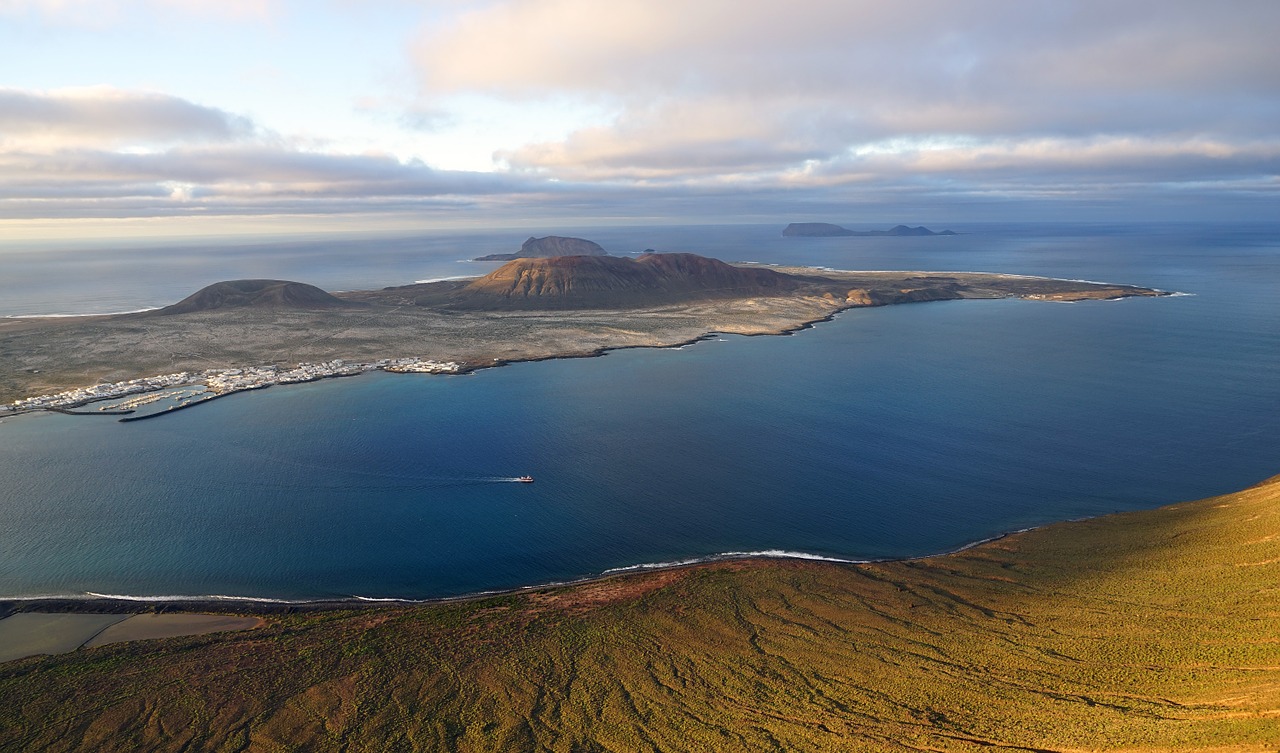 La Graciosa, Sala, Kanarų Salos, Mirador Del Rio, Tolimas Vaizdas, Dangus, Nemokamos Nuotraukos,  Nemokama Licenzija