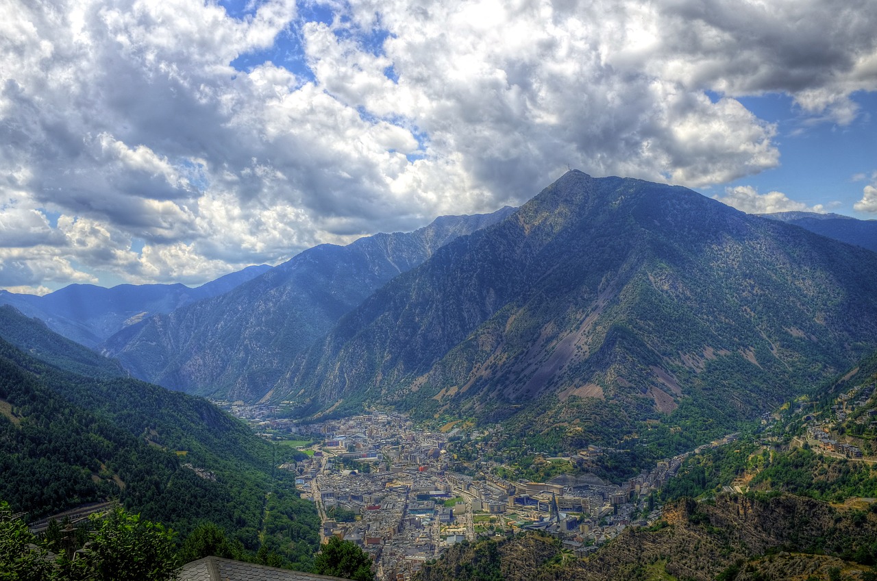La Vella, Andorra, Kalnai, Pirėnai, Glen, Tonemap, Nemokamos Nuotraukos,  Nemokama Licenzija