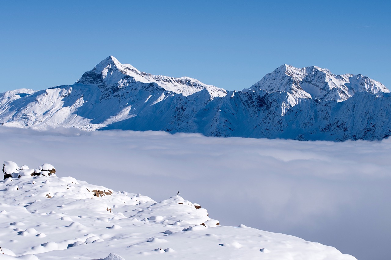 Nėriniai Žingsnis, Sniegas, Alpės, Nemokamos Nuotraukos,  Nemokama Licenzija