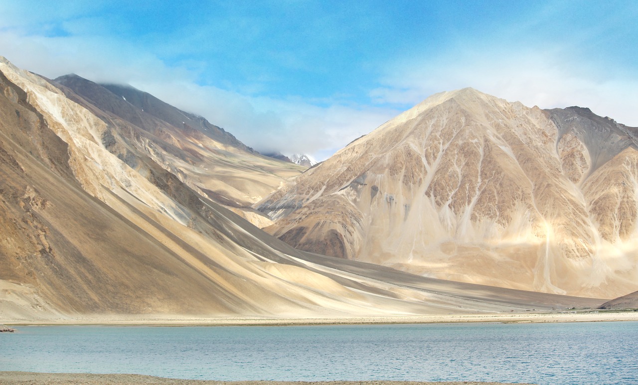 Ladakh, Kalnai, Upė, Kelionė, Himalaja, Kelionės Tikslas, Turizmas, Leh, Indija, Nemokamos Nuotraukos