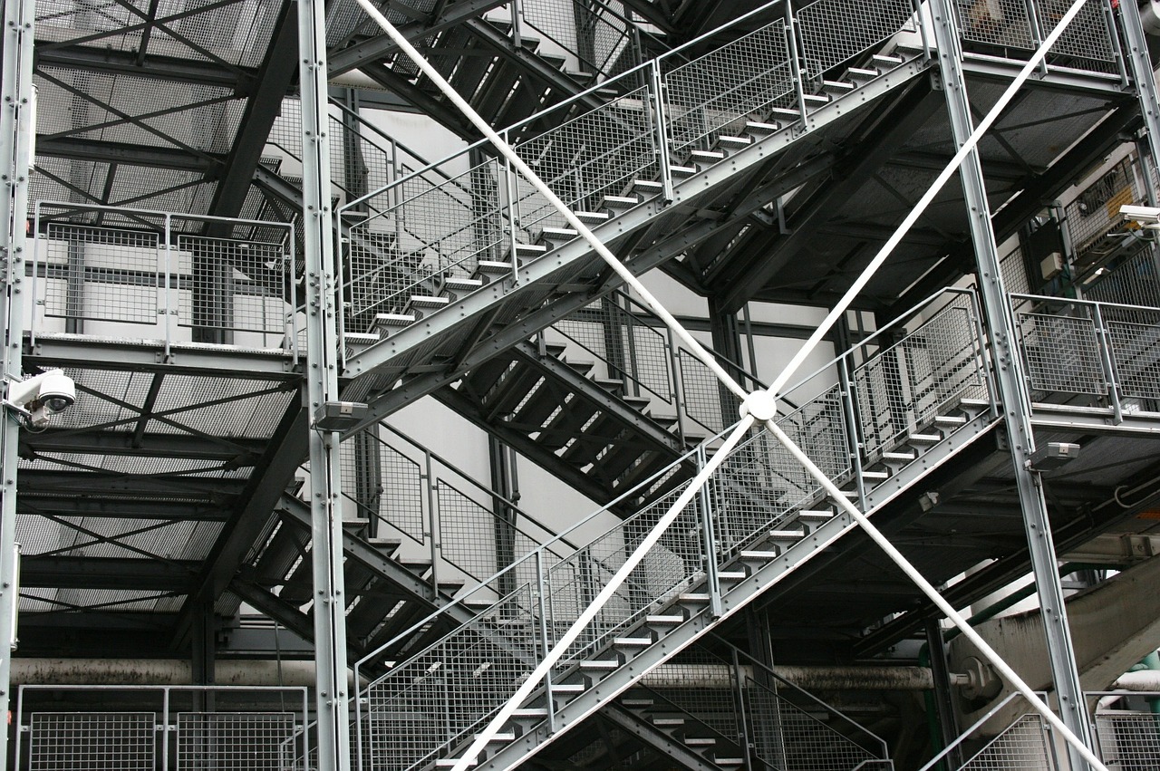 Kopėčios, Pompidou, Moderni Architektūra, Paris, Nemokamos Nuotraukos,  Nemokama Licenzija