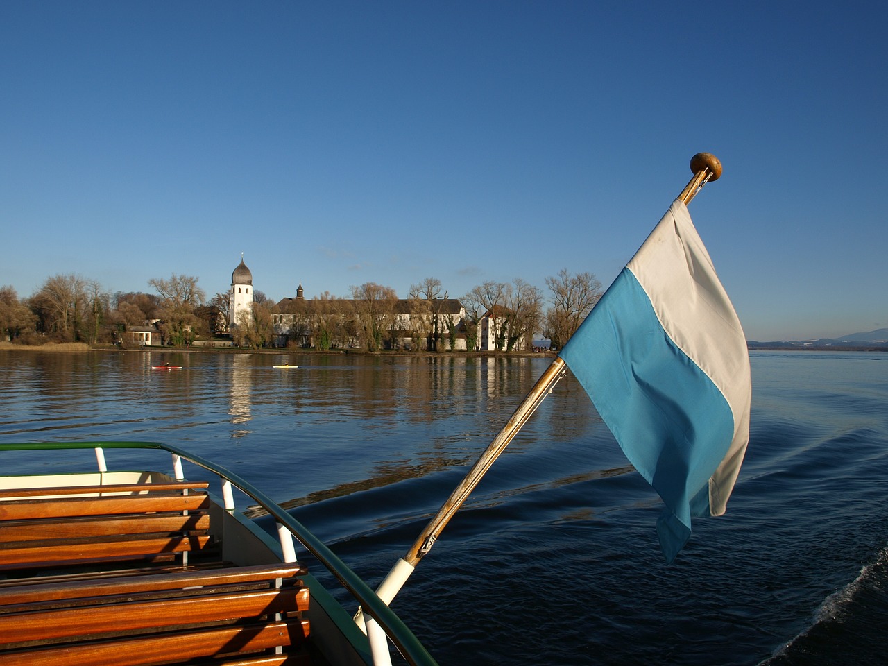 Moteriškos Salos, Chiemsee, Bavarija, Vėliava, Gamta, Sala, Nemokamos Nuotraukos,  Nemokama Licenzija