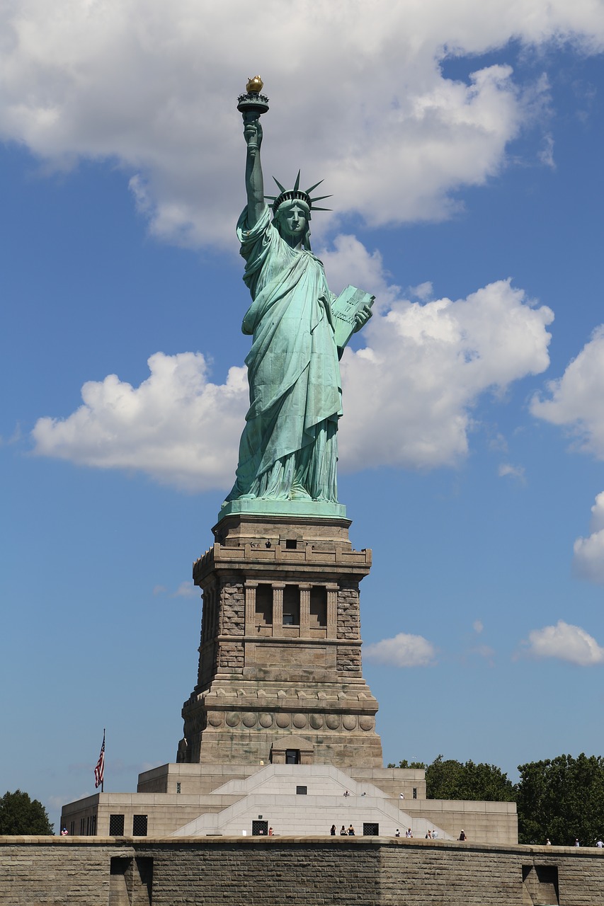 Lady,  Liberty,  Statula,  Laisvė,  Simbolis,  Amerika,  Jav,  Žymus Objektas,  Naujas,  York