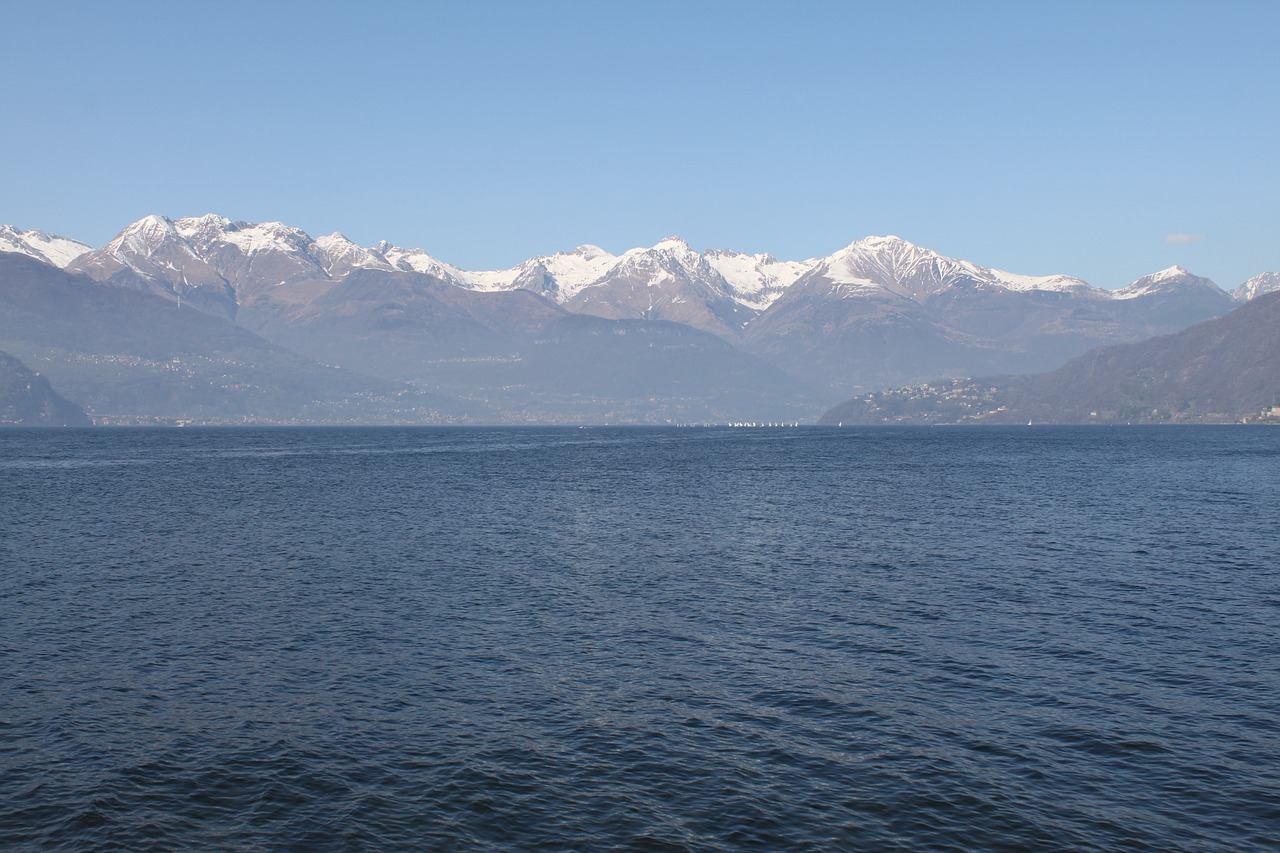 Lago Como, Italia, Alpės, Ežeras, Kalnai, Vaizdas, Italy, Kraštovaizdis, Gamta, Kalnų Grožis