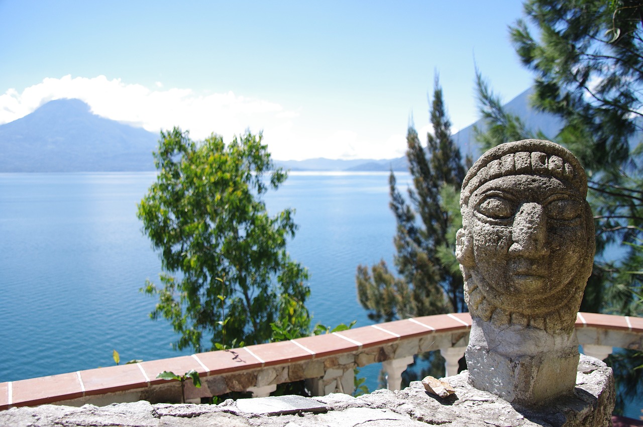 Lago De Atitlan, Atitlan, Gvatemala, Nemokamos Nuotraukos,  Nemokama Licenzija