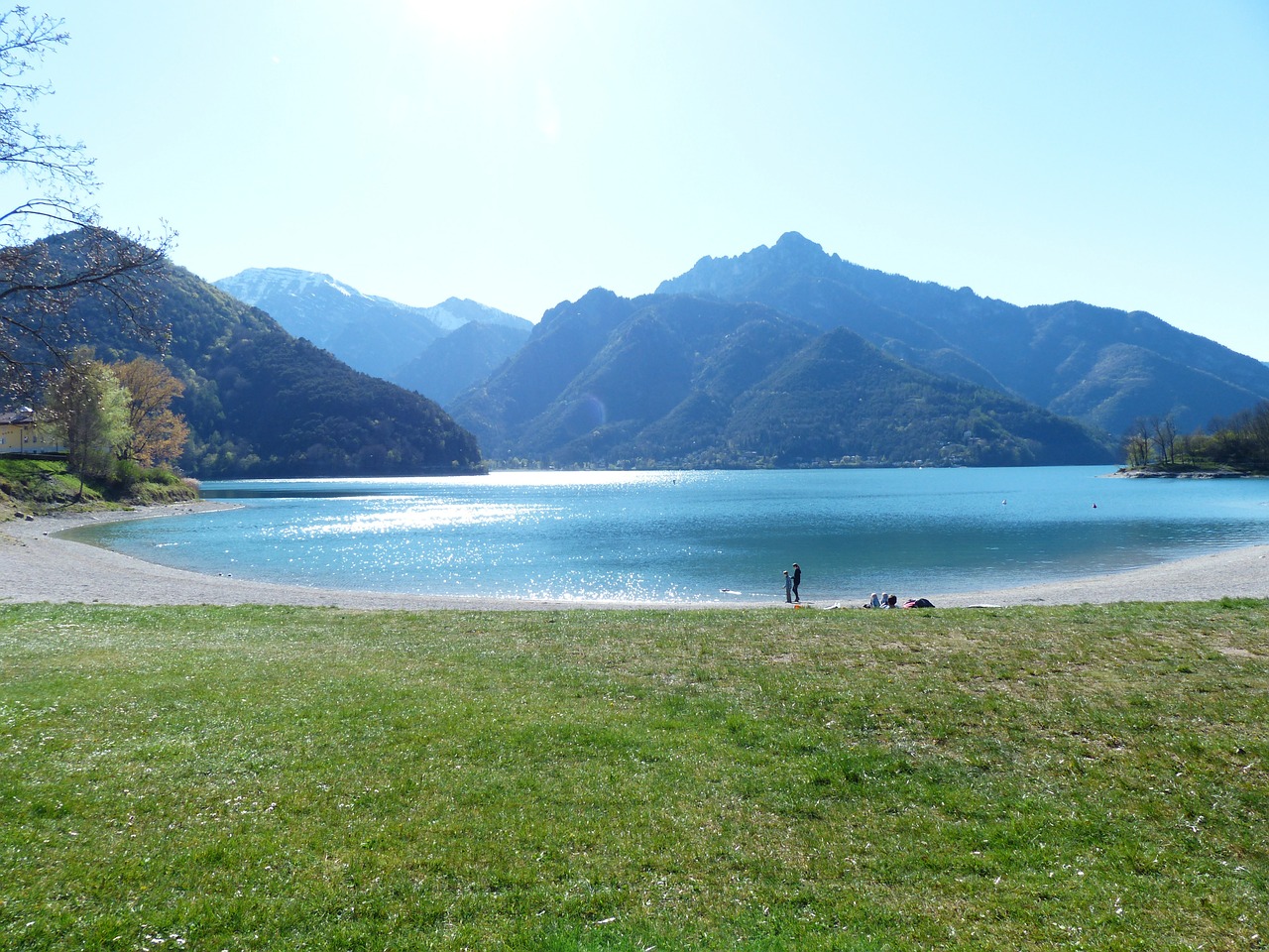 Lago Di Ledro Ežeras, Ežeras, Šiaurės Italijos Alpės, Alpių, Kraštovaizdis, Idiliškas, Nemokamos Nuotraukos,  Nemokama Licenzija