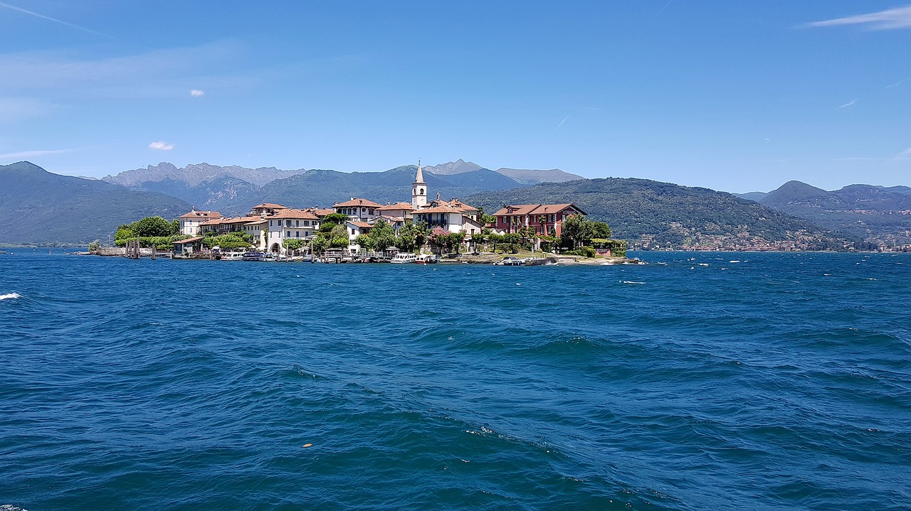 Lago Maggiore,  Stresa,  Italija,  Borromeo,  Salos,  Sala,  Isola,  Pescatori,  Ežeras,  Bangos