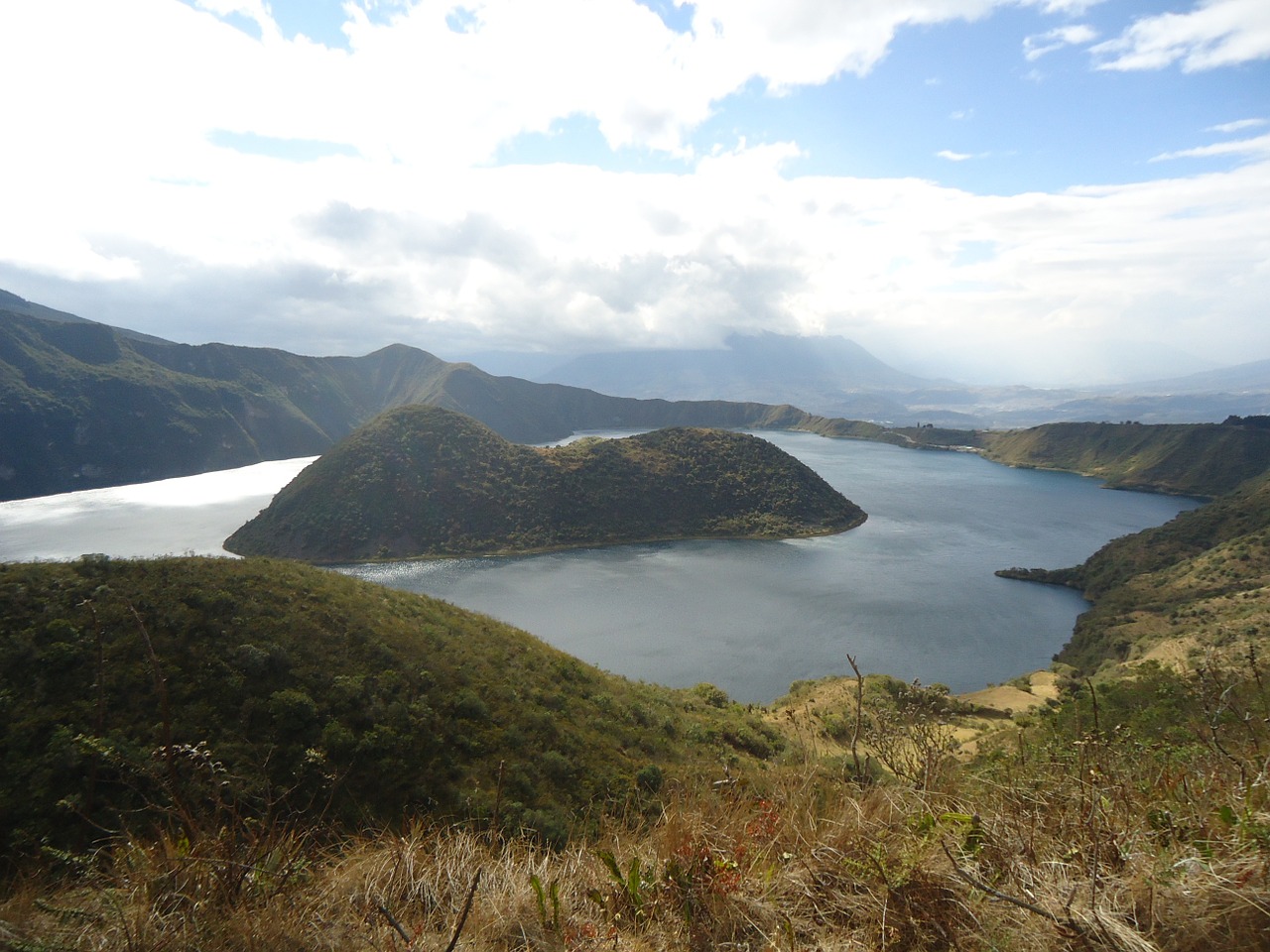 Laguna, Yuyucocha, Imbabura, Ecuador, Nemokamos Nuotraukos,  Nemokama Licenzija