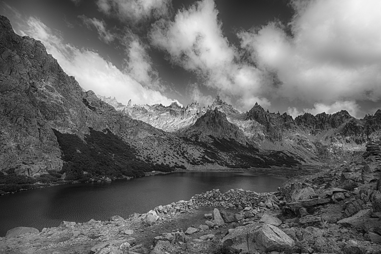 Laguna Toncek, Patagonia, Cerro Katedra, Argentina, Gamta, Nemokamos Nuotraukos,  Nemokama Licenzija