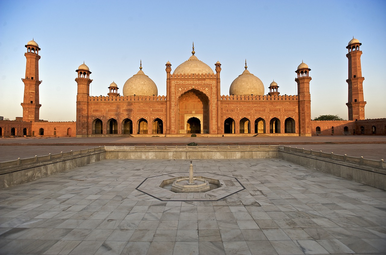 Lahore, Lhr, Badshahi Mečetė, Badshahi Mošeja Lahore, Nemokamos Nuotraukos,  Nemokama Licenzija