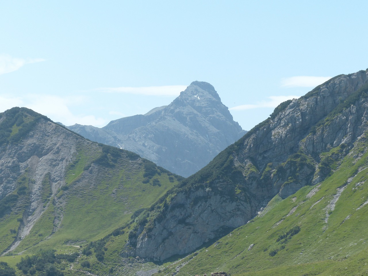 Lailachspitze, Kalnas, Alpių, Vilsalpseeberge, Allgäu Alpės, Grasberg, Nemokamos Nuotraukos,  Nemokama Licenzija