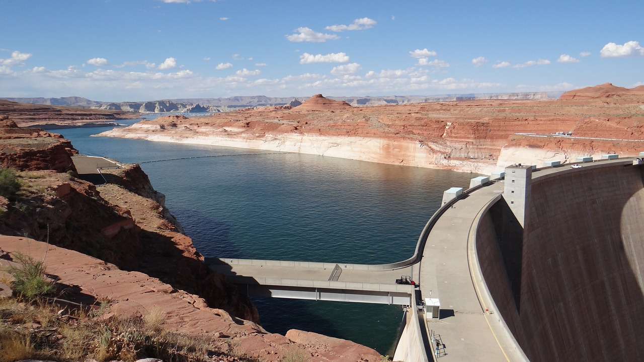 Ežeras, Užtvankos, Usa, Glen Canyon, Nemokamos Nuotraukos,  Nemokama Licenzija