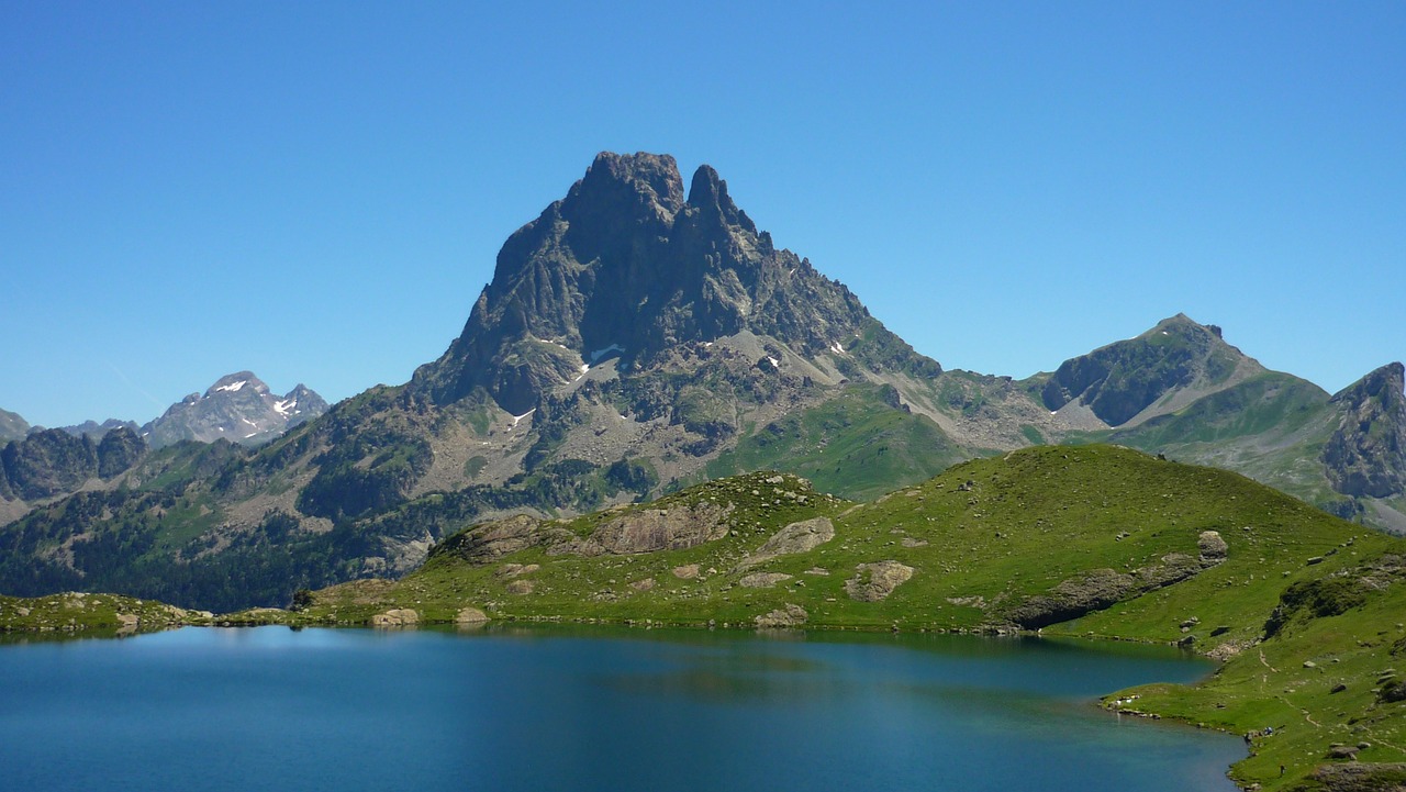 Ežeras, Kalnas, Aukščiausiojo Lygio Susitikimas, Ossau, Ežeras Ayous, Aukštas Kalnas, Gamta, Žygiai, France, Pyrénées