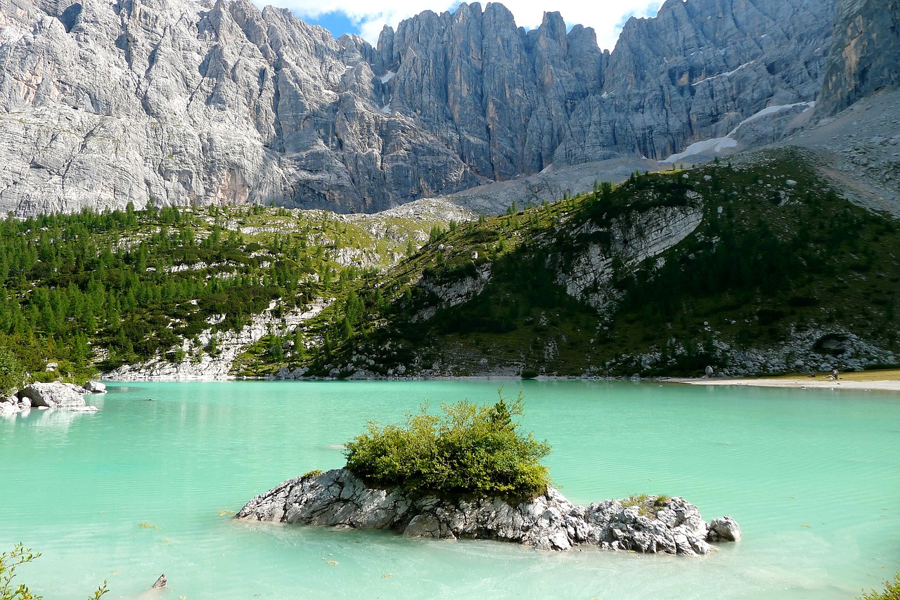 Ežeras, Bergsee, Kalnų Pasaulis, Gamta, Kraštovaizdis, Lago Di Sorapis, South Tyrol, Nemokamos Nuotraukos,  Nemokama Licenzija