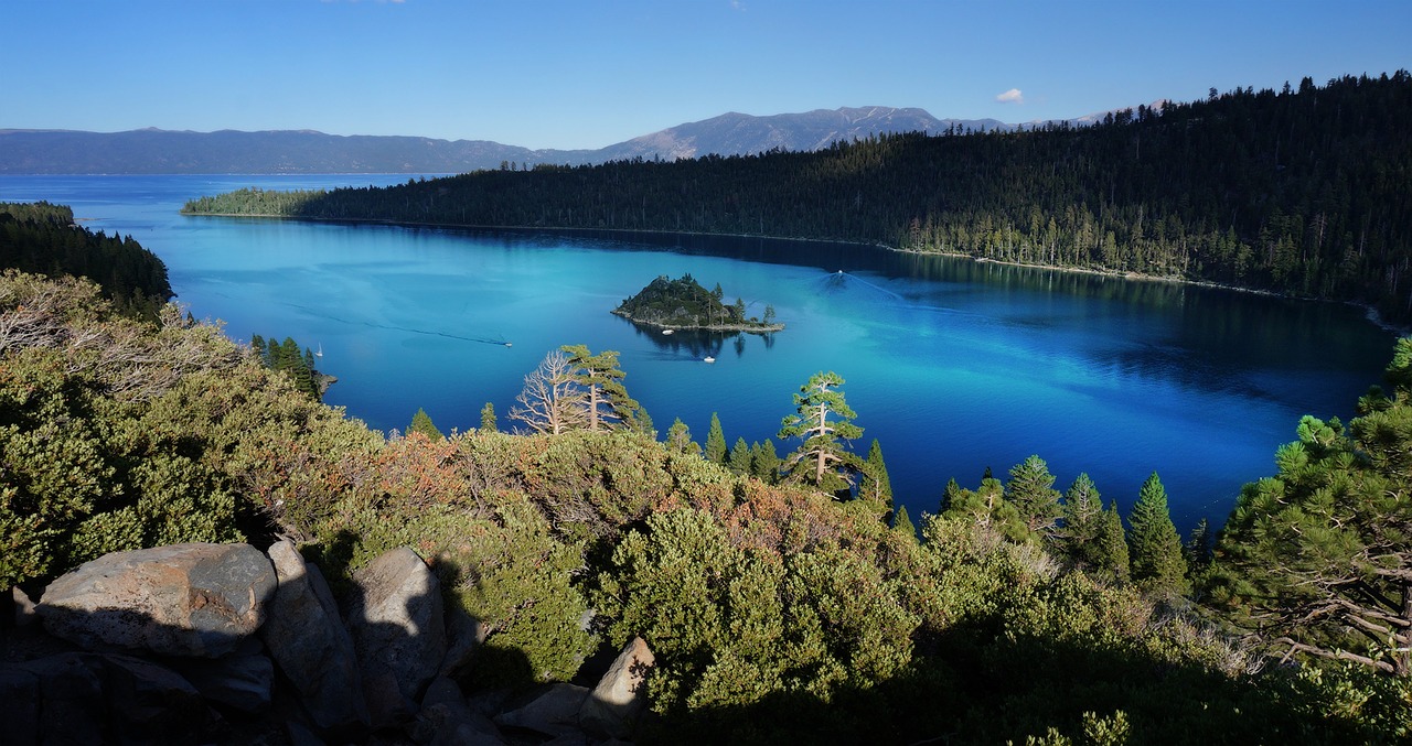 Ežeras, Tahoe, Vanduo, Kalifornija, Nevada, Ežeras Tahoe, Gamta, Kraštovaizdis, Kalnai, Kelionė
