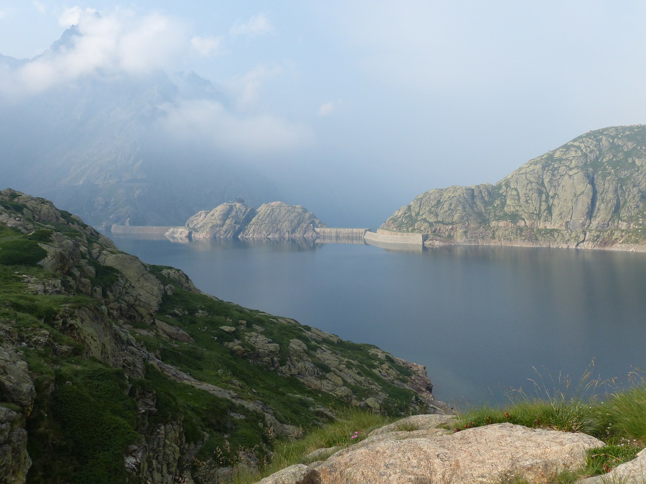 Ežeras, Rezervuaras, Kalnai, Vanduo, Šaltas, Aišku, Energija, Energijos Gamyba, Vandens Galia, Lago Del Chiotas