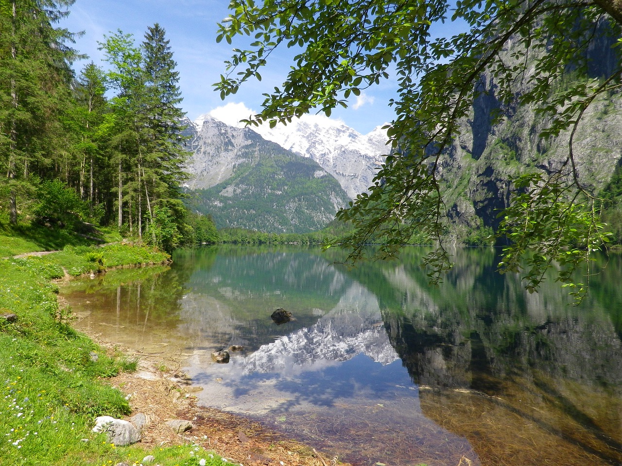 Ežeras, Kalnai, Gamta, Veidrodis, Kraštovaizdis, Miškas, Nemokamos Nuotraukos,  Nemokama Licenzija