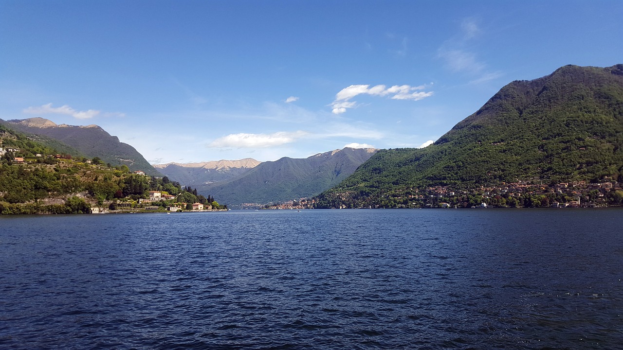 Ežeras, Como, Italy, Vanduo, Lombardija, Kraštovaizdis, Lecco, Dangus, Nemokamos Nuotraukos,  Nemokama Licenzija