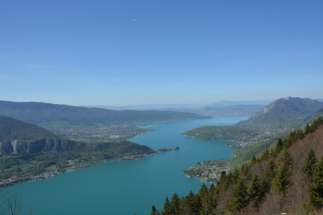 Ežeras, Annecy, Annecy Ežeras, Gamta, Vanduo, Ežeras Annecy, Mėlynas, Turizmas, Pagrįstas, Laisva Darbo Vieta