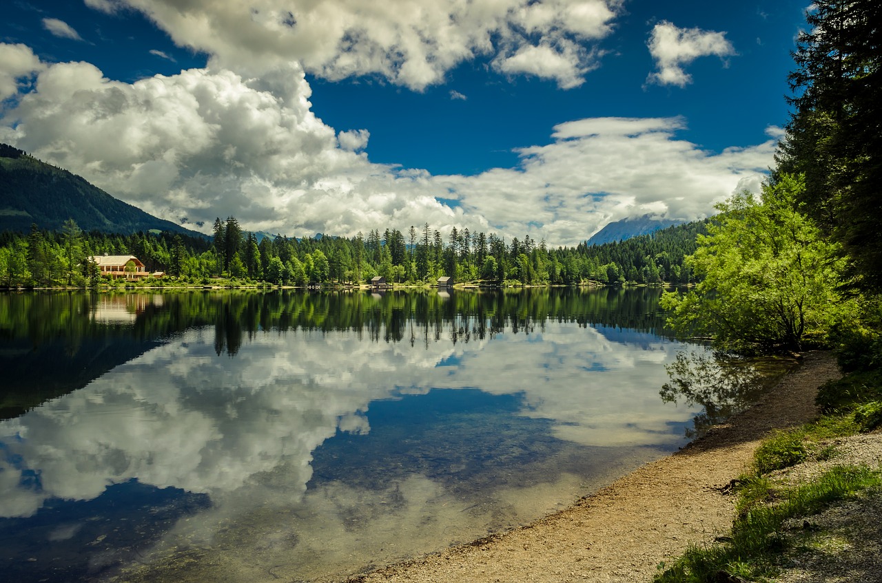 Ežeras, Kraštovaizdis, Ödensee, Austria, Vanduo, Nemokamos Nuotraukos,  Nemokama Licenzija