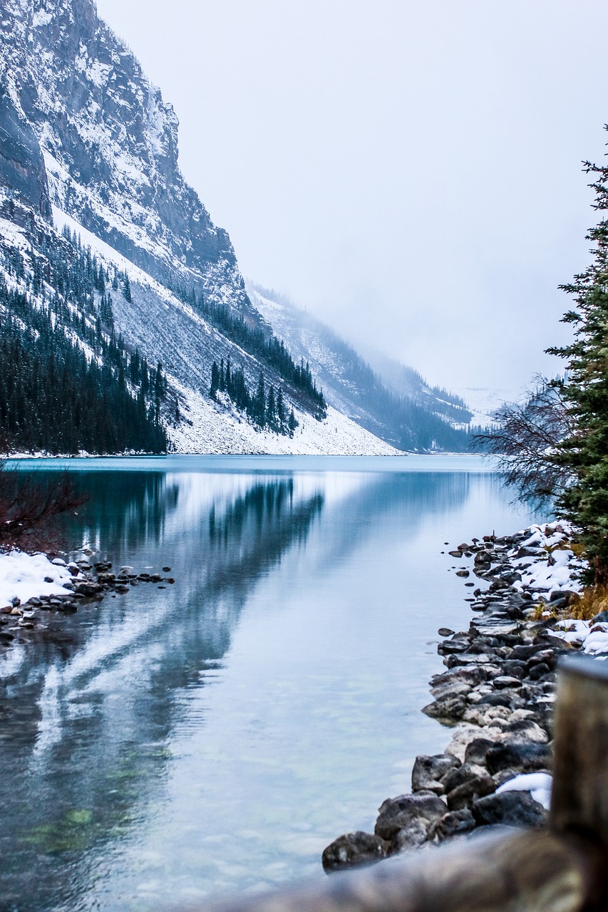 Ežeras, Louise, Kanada, Banff, Kraštovaizdis, Alberta, Uolingas, Parkas, Nacionalinis, Kalnas