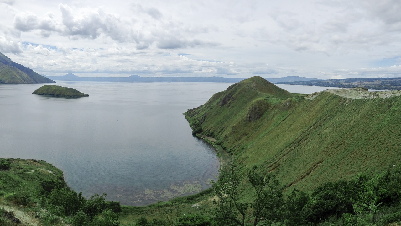 Ežeras, Indonesian, Sumatra, Nemokamos Nuotraukos,  Nemokama Licenzija
