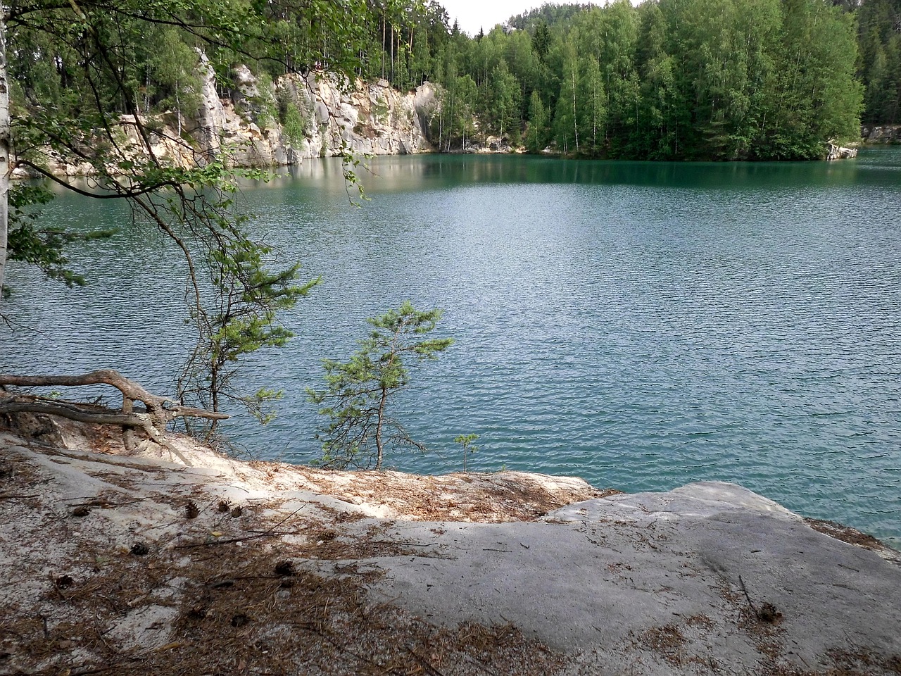 Ežeras, Adršpach, Akmenys, Nemokamos Nuotraukos,  Nemokama Licenzija
