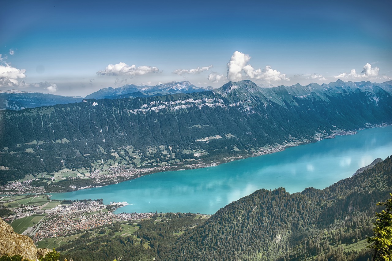 Ežeras,  Brienz,  Šveicarija, Nemokamos Nuotraukos,  Nemokama Licenzija