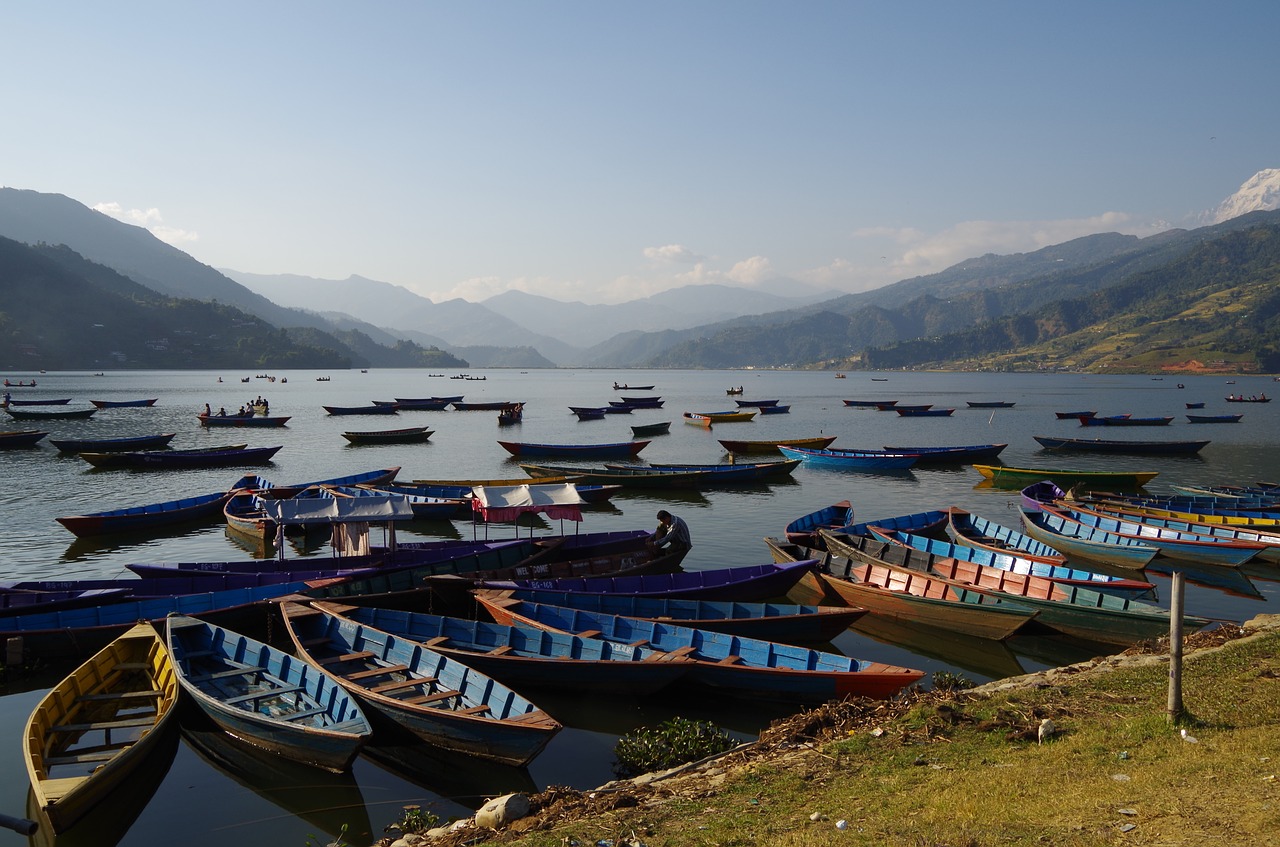 Ežeras,  Valtys,  Pokhara,  Nepalas, Nemokamos Nuotraukos,  Nemokama Licenzija