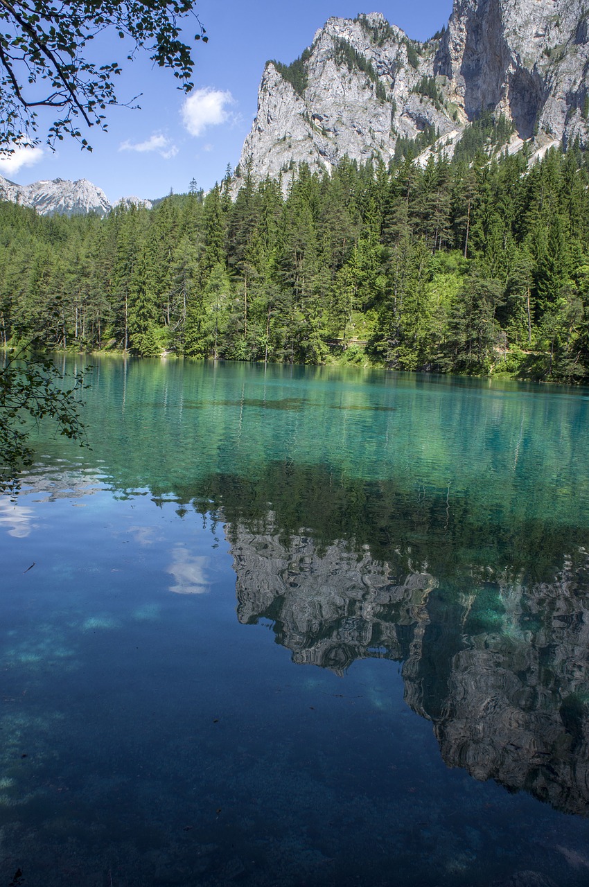 Ežeras, Vanduo, Veidrodis, Žalias Ežeras, Tragöß, Viršutinė Styria, Nemokamos Nuotraukos,  Nemokama Licenzija