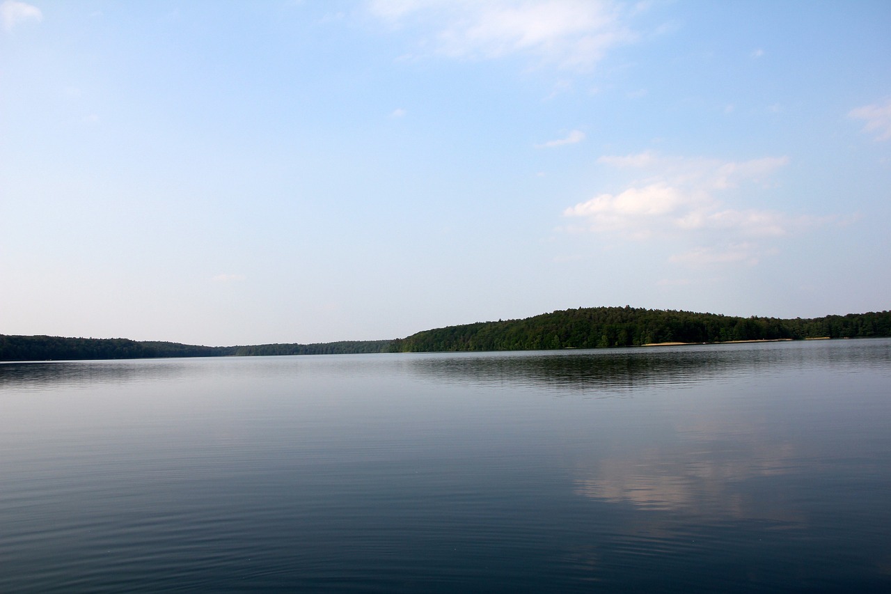 Ežeras, Kraštovaizdis, Stechlinsee, Vanduo, Gamta, Nemokamos Nuotraukos,  Nemokama Licenzija