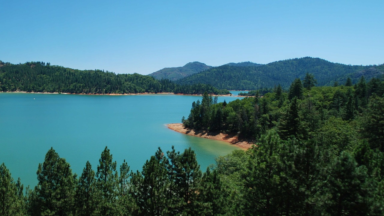 Ežeras, Shasta, Kalifornija, Vanduo, Gamta, Nemokamos Nuotraukos,  Nemokama Licenzija