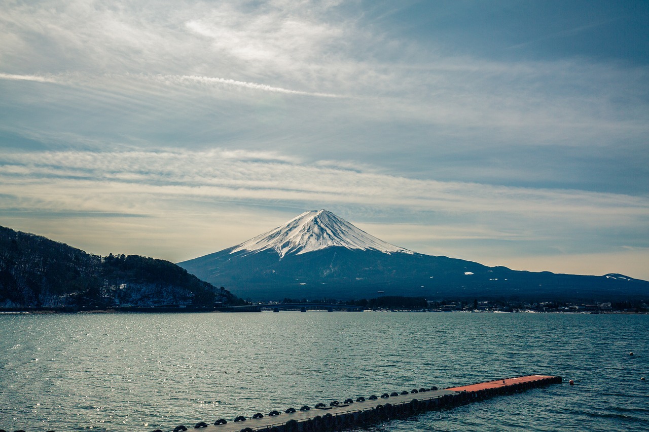 Ežeras, Fuji-San, Japonija, Mountan, Geografija, Nemokamos Nuotraukos,  Nemokama Licenzija