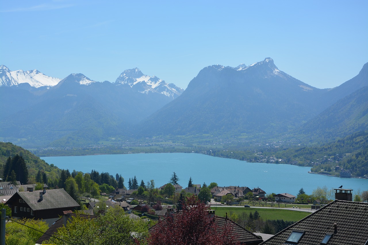 Ežeras Annecy, Kalnas, Haute-Savoie, Kalnuotas, Turizmas, Gamta, Annecy Ežeras, Grožis, Žygiai, Nemokamos Nuotraukos
