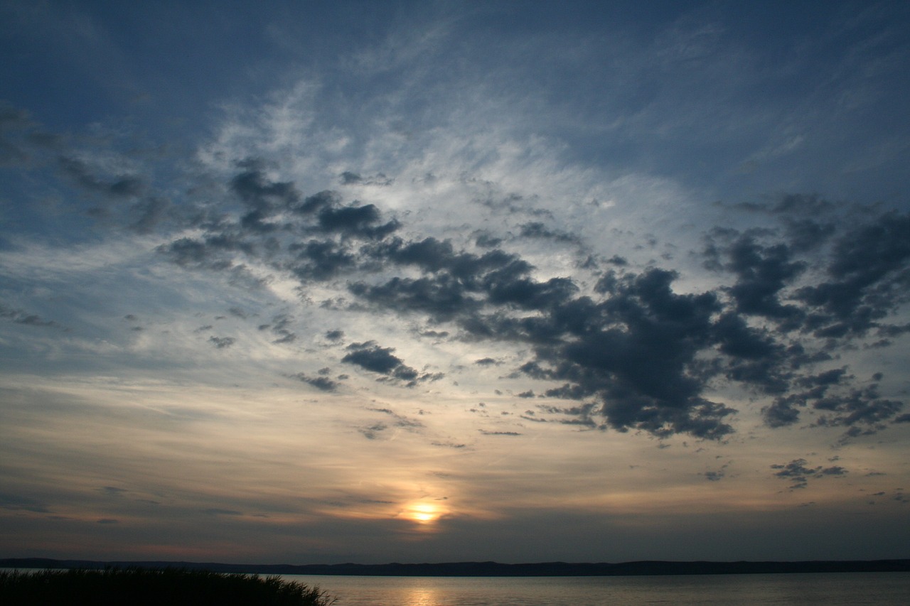 Balaton Ežeras, Ežeras, Saulėlydis, Nemokamos Nuotraukos,  Nemokama Licenzija