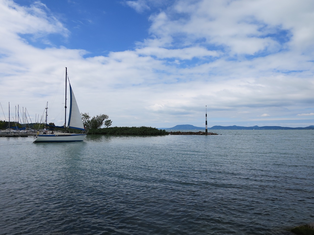 Balaton Ežeras, Ežeras, Buriavimas, Vasara, Vanduo, Nemokamos Nuotraukos,  Nemokama Licenzija