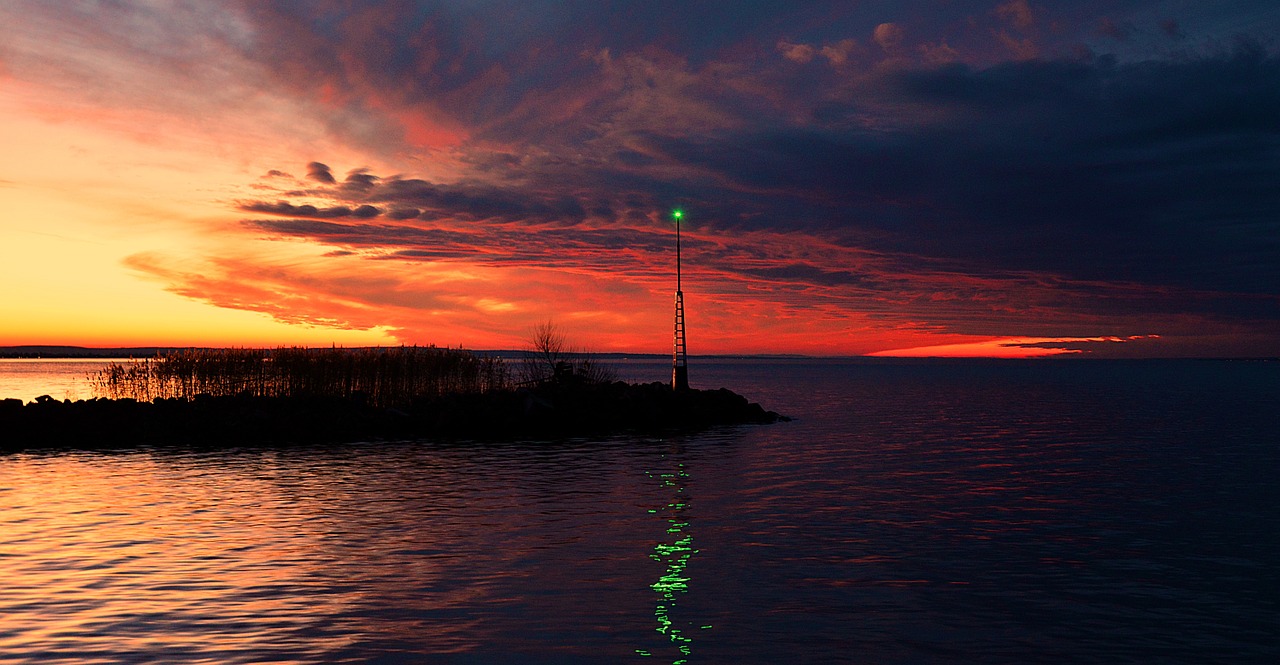 Balaton Ežeras, Saulėlydis, Spalvos, Ežeras, Nemokamos Nuotraukos,  Nemokama Licenzija