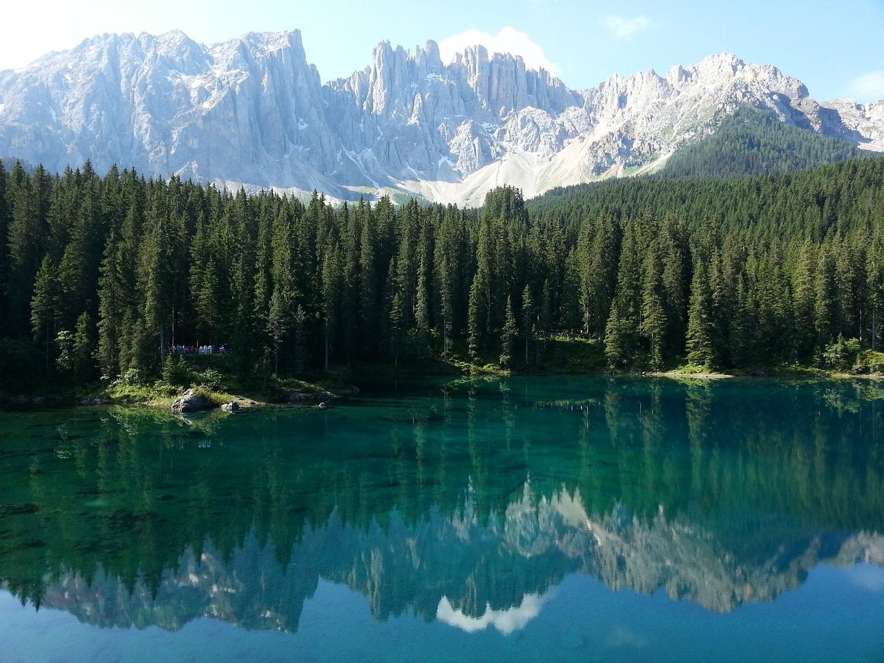 Ežero Glamūrimas, Dolomitai, Italy, Alpės, Nemokamos Nuotraukos,  Nemokama Licenzija