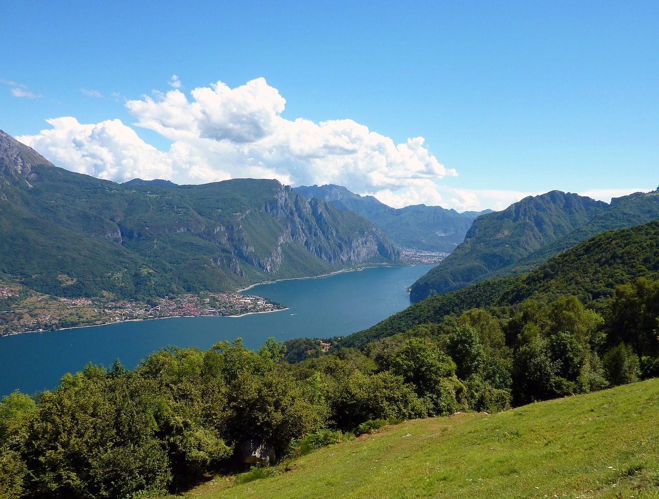 Ežero Como, Kraštovaizdis, Italy, Kalnai, Ežeras, Vanduo, Nemokamos Nuotraukos,  Nemokama Licenzija
